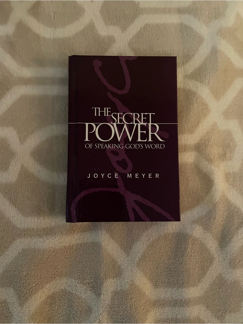 The Secret Power of Speaking God's Word by Joyce Meyer - Plum Cover